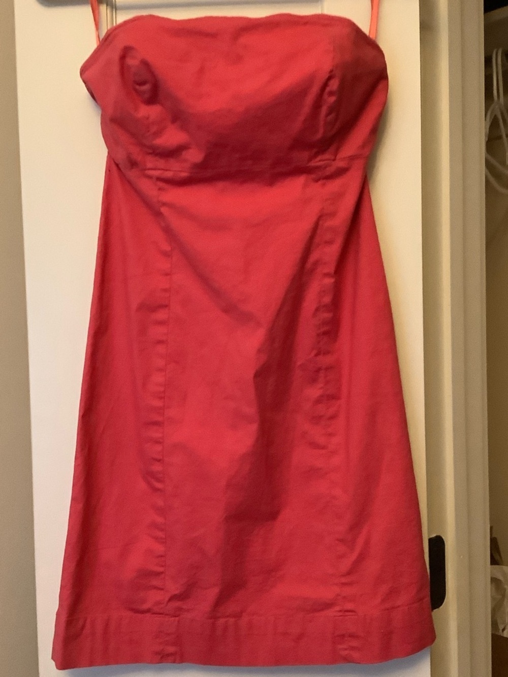 GAP Vintage Strapless Pink Cocktail Dress - Picture 5 of 8